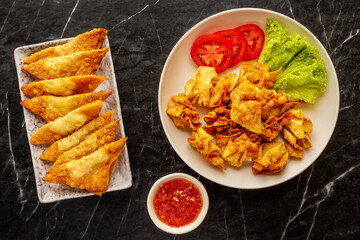 Fried Wonton Plates