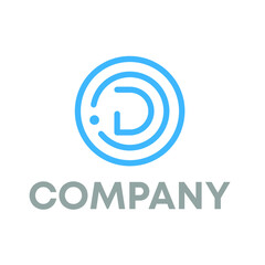 D logo 