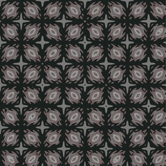 geometric pattern stars black and beige color