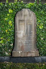Grabmal von Johanna Spyri, Sihlfeldfriedhof, Zürich, Schweiz