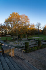 Fototapeta premium Schloss und Schlosspark Werneck, Unterfranken, Bayern, Deutschland