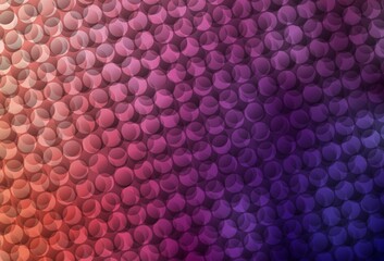 Dark Pink, Red vector layout with circle shapes.