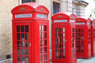 London telephone boxes