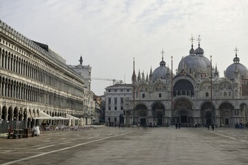 Obraz premium Venice, Italy, San Marc square, Church San Marc