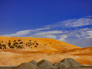 landscape with sky and clouds