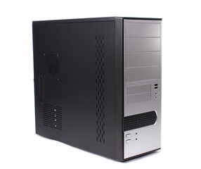 Fototapeta premium computer case 3d view