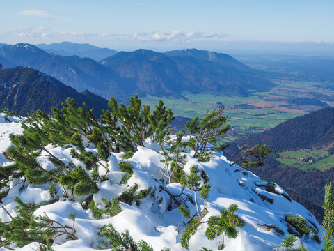 Blick vom Simetsberg (Bayerische Alpen)