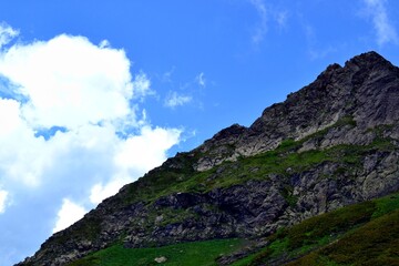 landscape with clouds