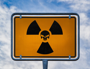 Atomkraft Todesgefahr Warnzeichen