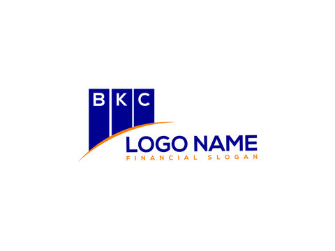 BKC Letter Logo  Vector Stock