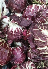 Obraz premium red cabbage background