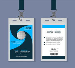 Clean and Modern creative id card design