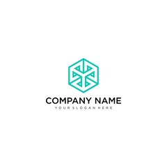 Fototapeta premium Modern abstract design vector element for identity, logotype or icon.