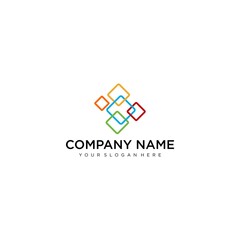 Abstract logo design.Vector logo template.
