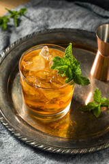 Boozy Refreshing Stinger Cocktail