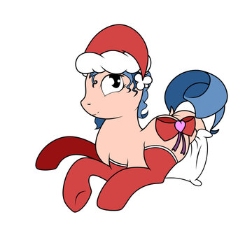 Christmas pony