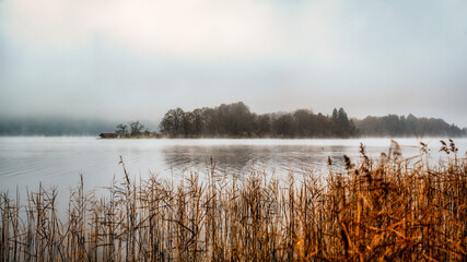 Staffelsee im Nebel