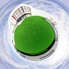 Tiny Planet - México Places