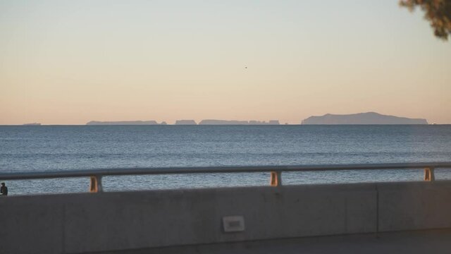 Anacapa Island at dawn near Ventura, CA.