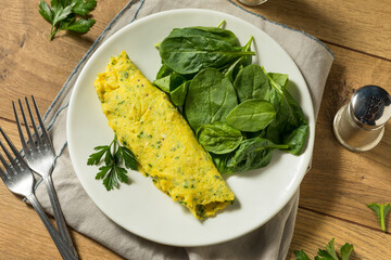 Homemade Breakfast French Omelette