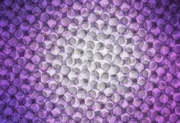 Light Purple vector template with circles.