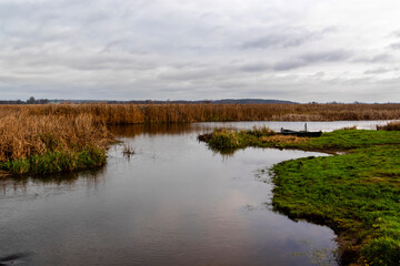 Przystań Waniewo, Narwiański Park Narodowy, Podlasie, Polska © podlaski49