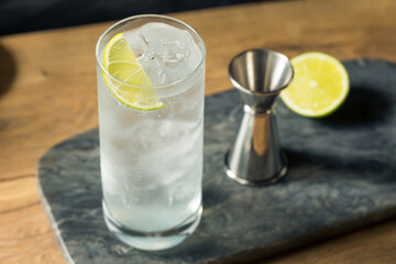 Refreshing Boozy  Tequila Tonic