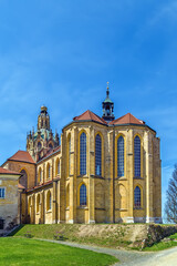 Obraz premium Church in Abbey of Kladruby, Czech republic