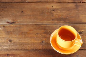 coffee cup on table
