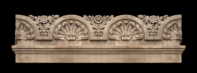 Gypsum cornice, moldings, baseboards and friezes 