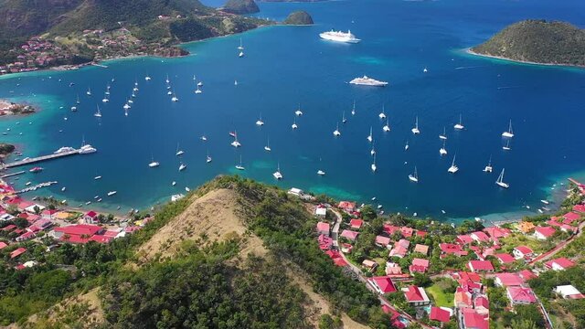 Iles des Saintes. French Guadeloupe. Caribbean island. West Indies.