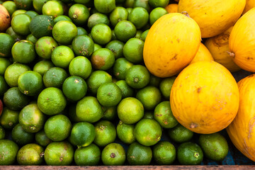 Lemon and melon