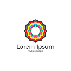 Company logo design vector illustration stock image