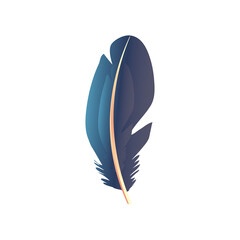 feather tribal decoration ornament icon