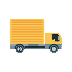 delivery truck transport logistic icon design