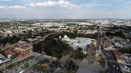 Vistas aéreas de Tepotzotlán, Estado de México