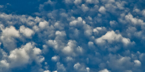 Céu azul com nuvens