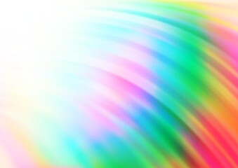 Obraz premium Light Multicolor, Rainbow vector background with lamp shapes. Creative geometric illustration in marble style with gradient. New composition for your brand book.