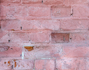 old red brick wall background