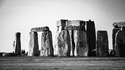 Famous Stonehenge in England - travel photography