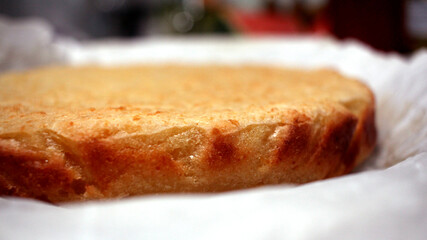 homemade baked cake