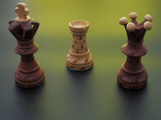 chess game concept for competition idea and strategy