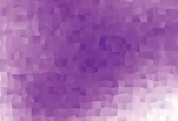 Light Purple vector polygon abstract background.