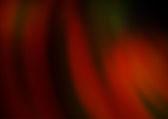 Dark Orange vector background with liquid shapes. Geometric illustration in marble style with gradient.  Pattern for your business design.