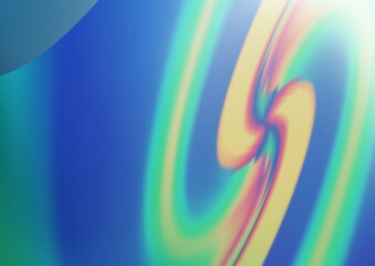 Light BLUE vector pattern with lava shapes. An elegant bright illustration with gradient. Textured wave pattern for backgrounds.