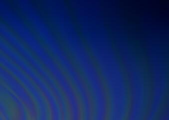 Dark BLUE vector bokeh pattern. Modern geometrical abstract illustration with gradient. The best blurred design for your business.