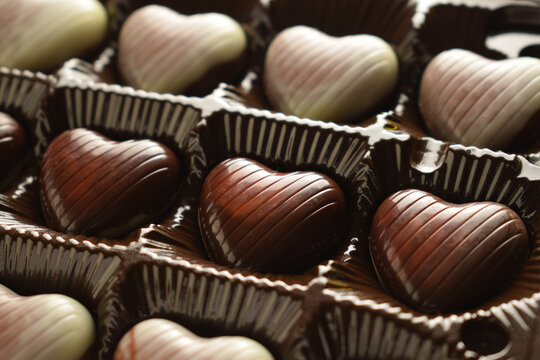 Cioccolatini a forma di cuoreft0202_0047Čokolade v obliki srca