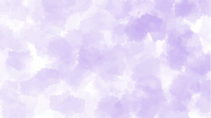 Naklejka na ściany i meble Purple watercolor background for textures backgrounds and web banners design