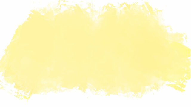 Yellow watercolor background for textures backgrounds and web banners design © BoszyArtis