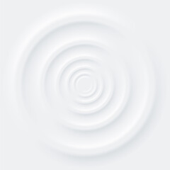 Abstract background neomorphism style. Circle shape